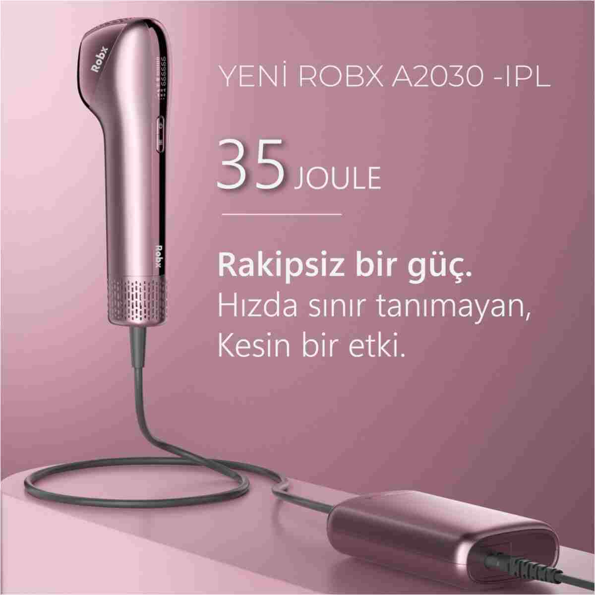 ROBX A2030 IPL YENİ Sapphire Sogutma 35 joule Ultra Güç -Acısız Etki- Çoklu Otomatik Seri Atım-Kadın-Erkek - Görsel 9