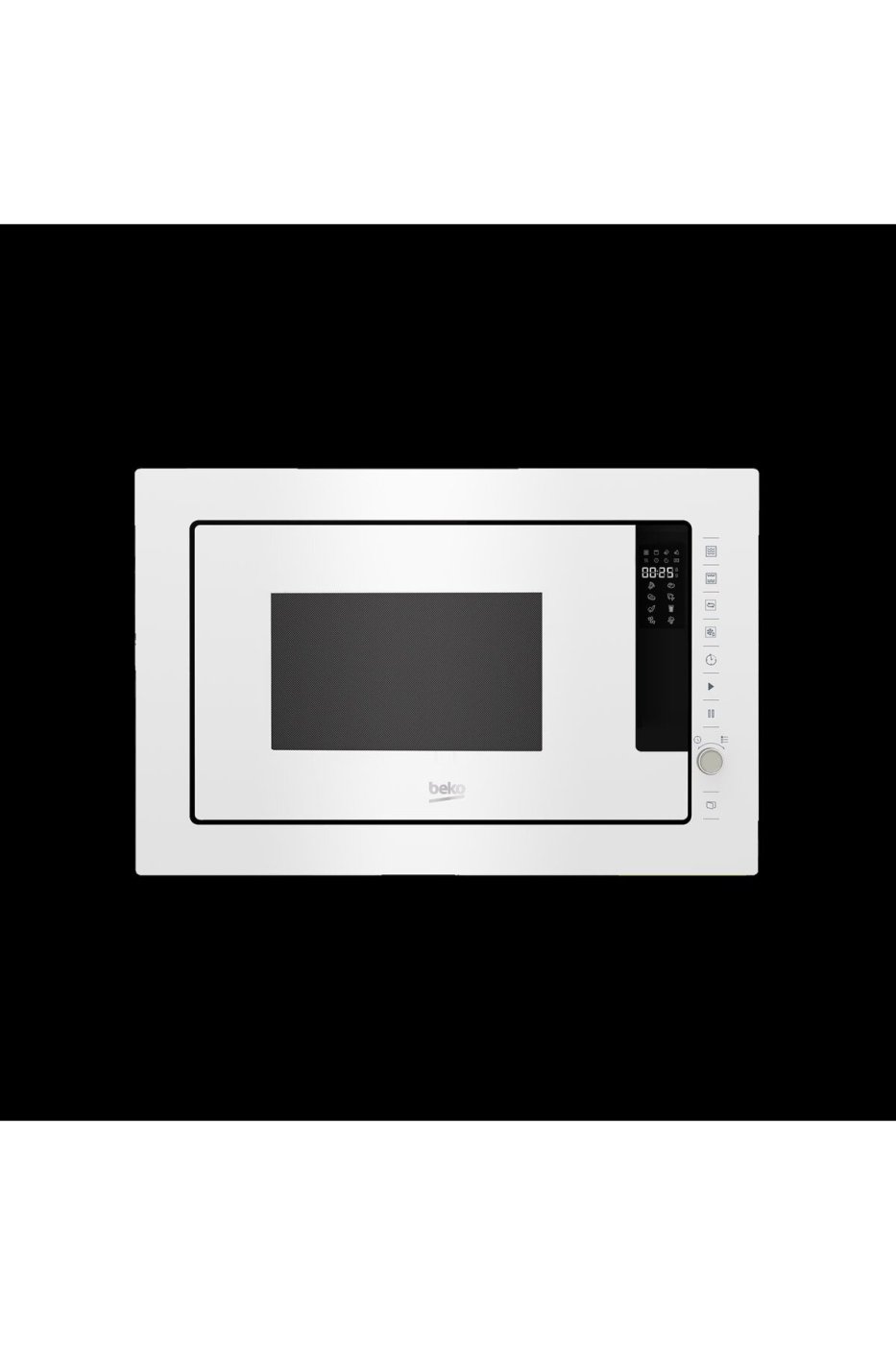 Beko Bmc 2520 B Beyaz Cam Ankastre Mikrodalgalar