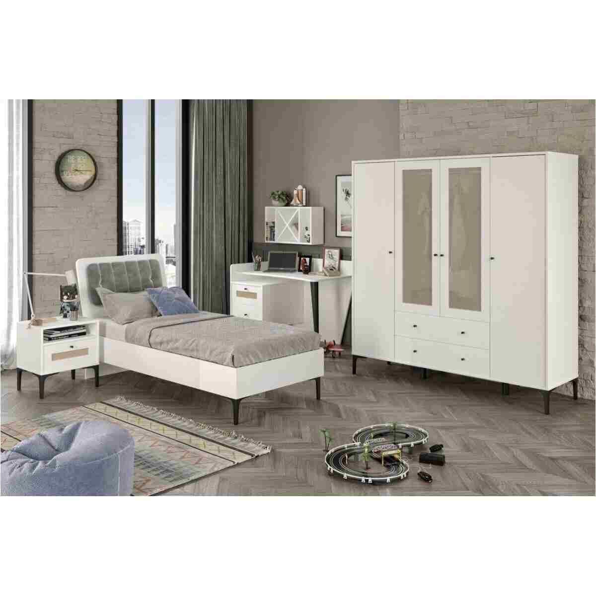 VENATTO Trio White Xl Genç Odası(%100mdf) - Görsel 9