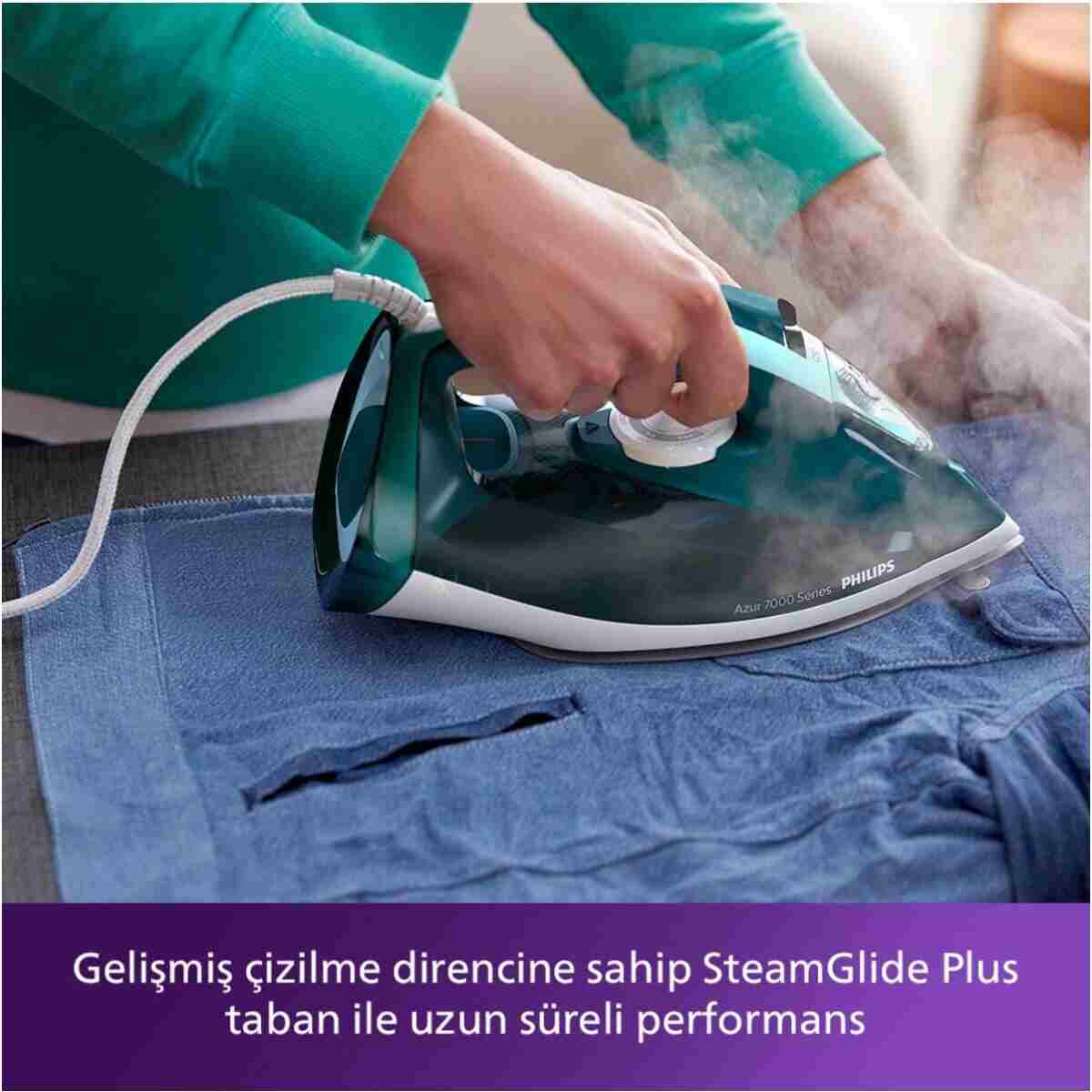 Philips 7000 Series Dst7031/70 Buharlı Ütü - Görsel 4