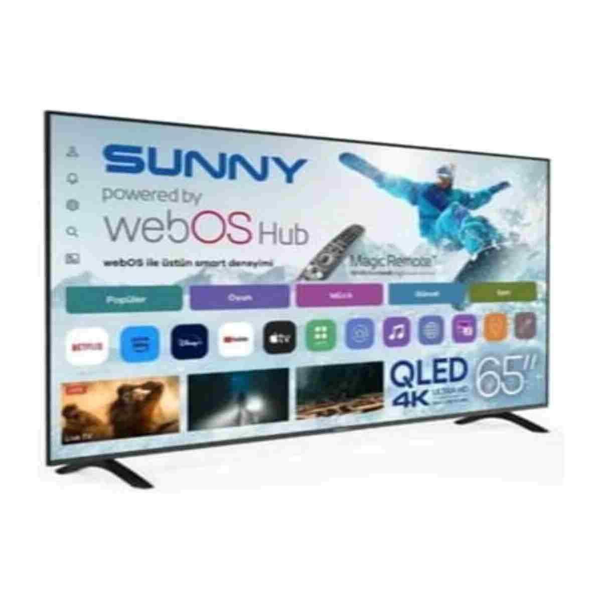 Sunny TV SN65QUMLN-W02M 65" QLED ULTRA HD 4K WEBOS TV - Görsel 6