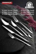 Kahramanlar Demre 72 Parça Çatal Kaşık Bıçak Takımı - Görsel 3