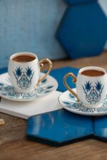 Karaca İznik 2 Kişilik Kahve Fincanı Takımı 80 ml - Görsel 3