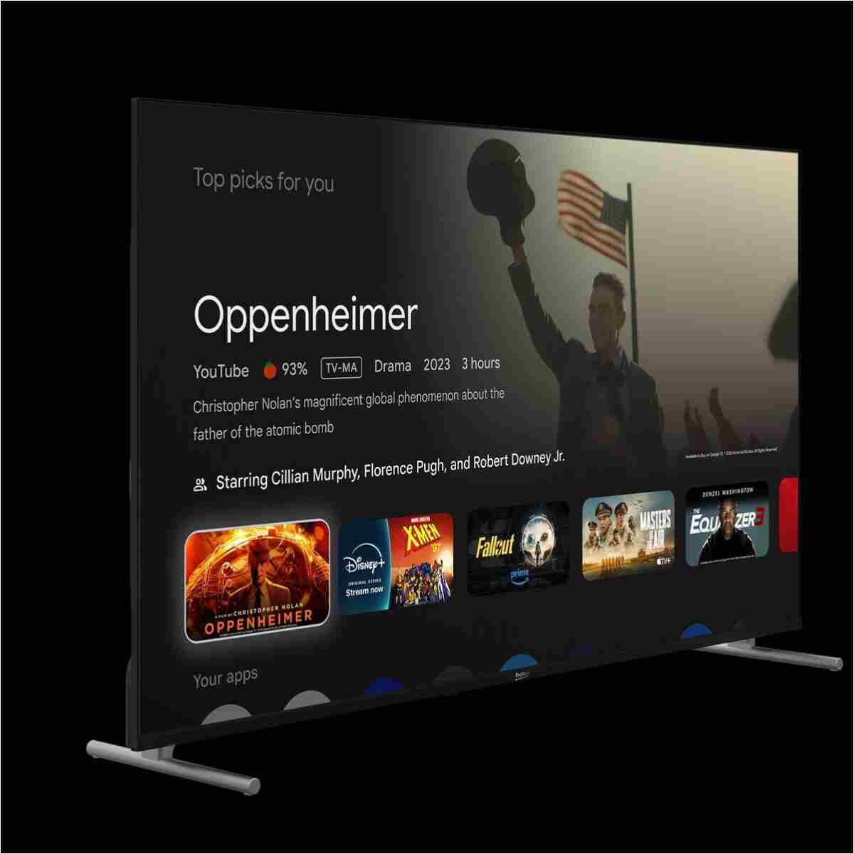 Beko Crystal 7 55" 4K UHD Google TV - B 755 C Smart TV - Görsel 8