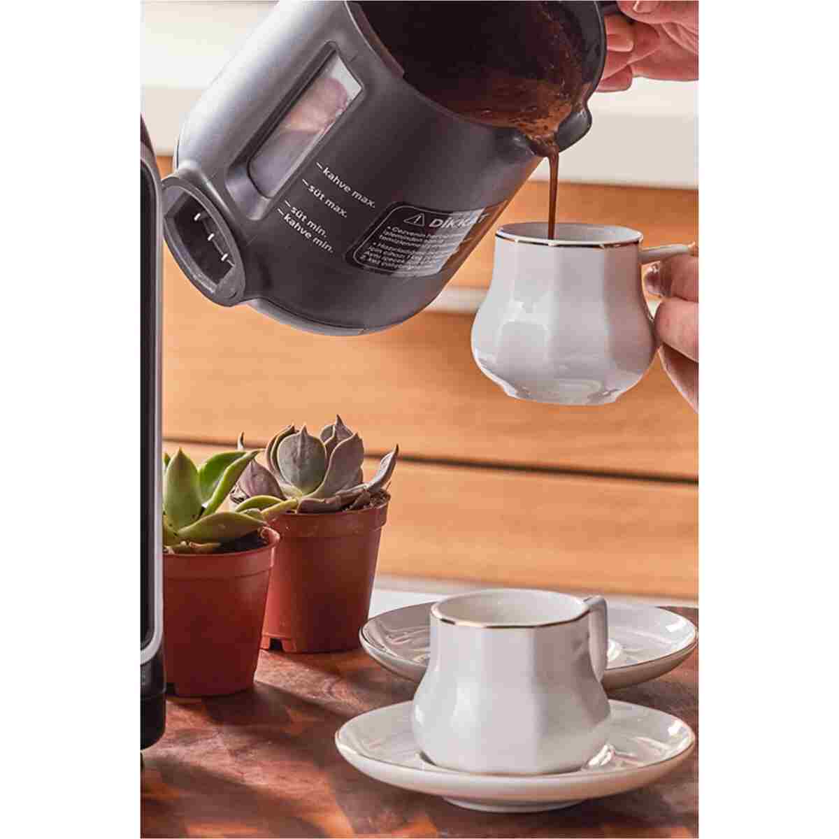 Karaca Nap 6 Kişilik Kahve Fincanı Takımı 80 ml - Görsel 4