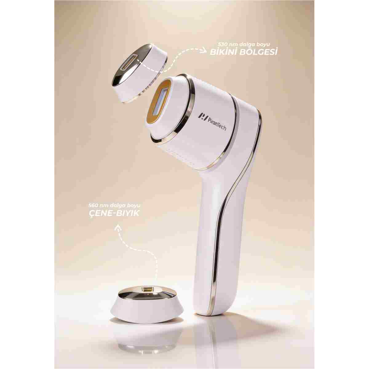 PiranTech BHRL-15 IPL Lazer Epilasyon Cihazı Buz Soğutmalı, 10 Seviye, Kablosuz & Kablolu - Görsel 5