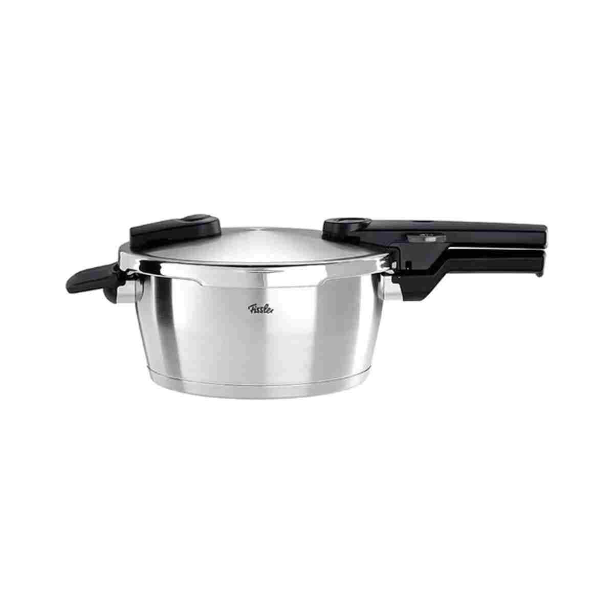 Fissler Vitaquick Premium 6+3,5 Litre Düdüklü Tencere + Buharda Pişirme Aparatı - Görsel 6