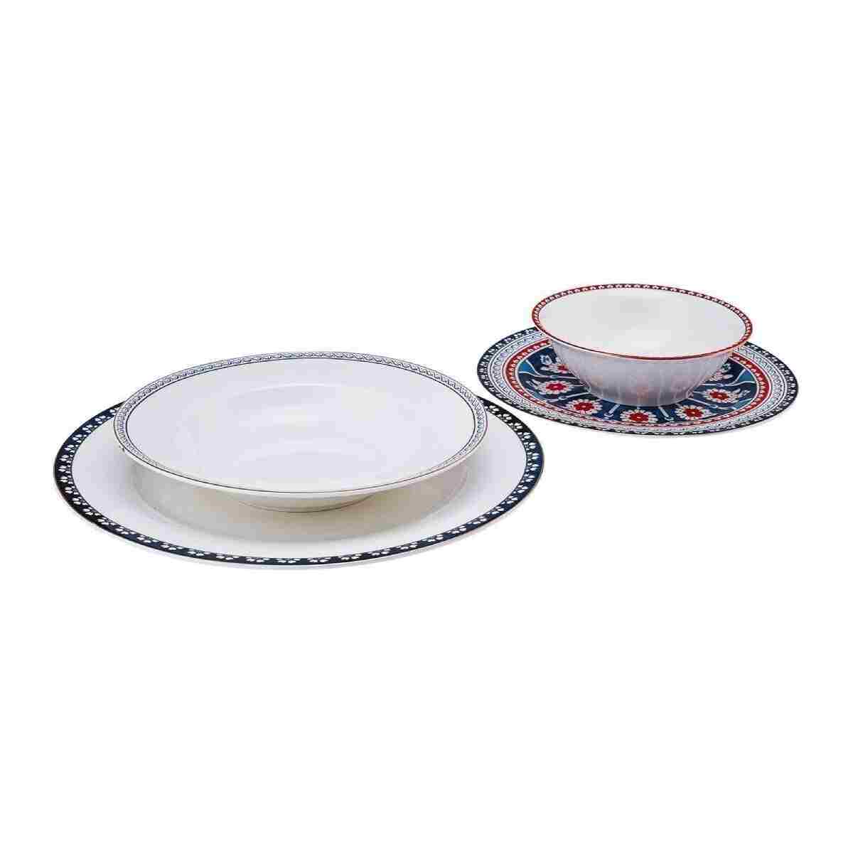Karaca Elegance Bone Ancient 24 Parça 6 Kişilik Yemek Takımı - Görsel 7