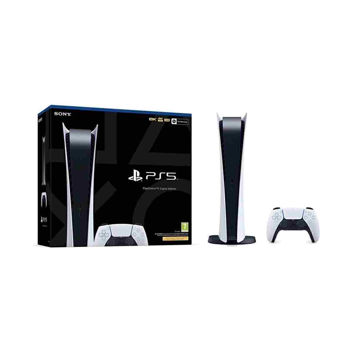 Sony Playstation 5 Slim Kasa Digital Edition 825 GB - Türkçe Menü (İthalatçı Garantili) - Görsel 3