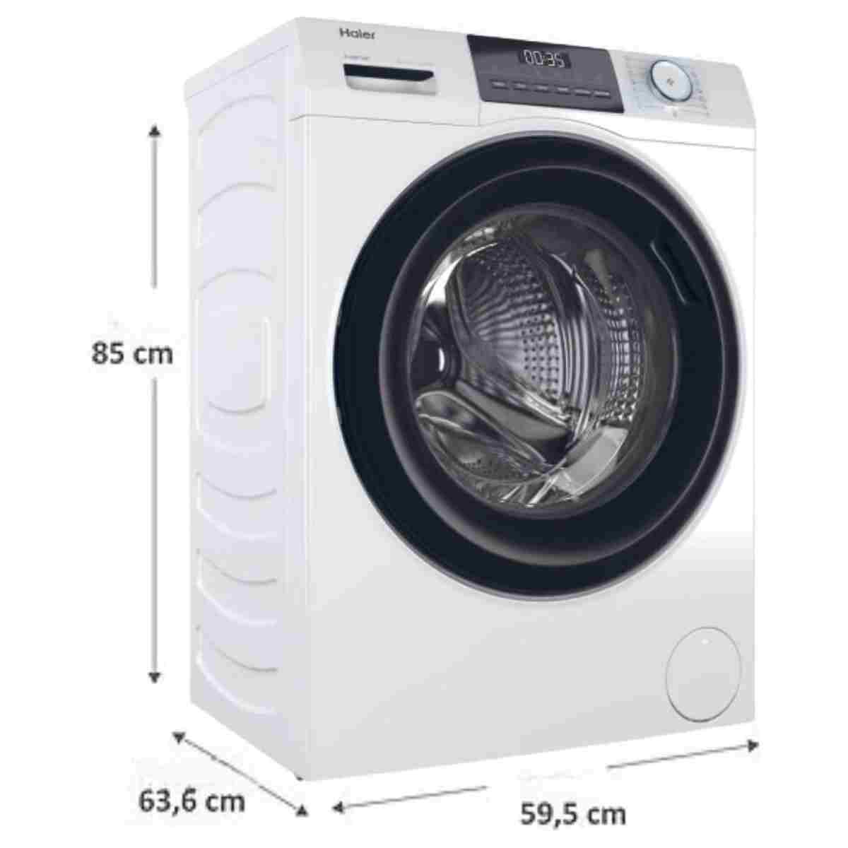 Haier 10 KG kapasite, A -%20 enerji sınıfı, 1400 devir Beyaz - Görsel 5