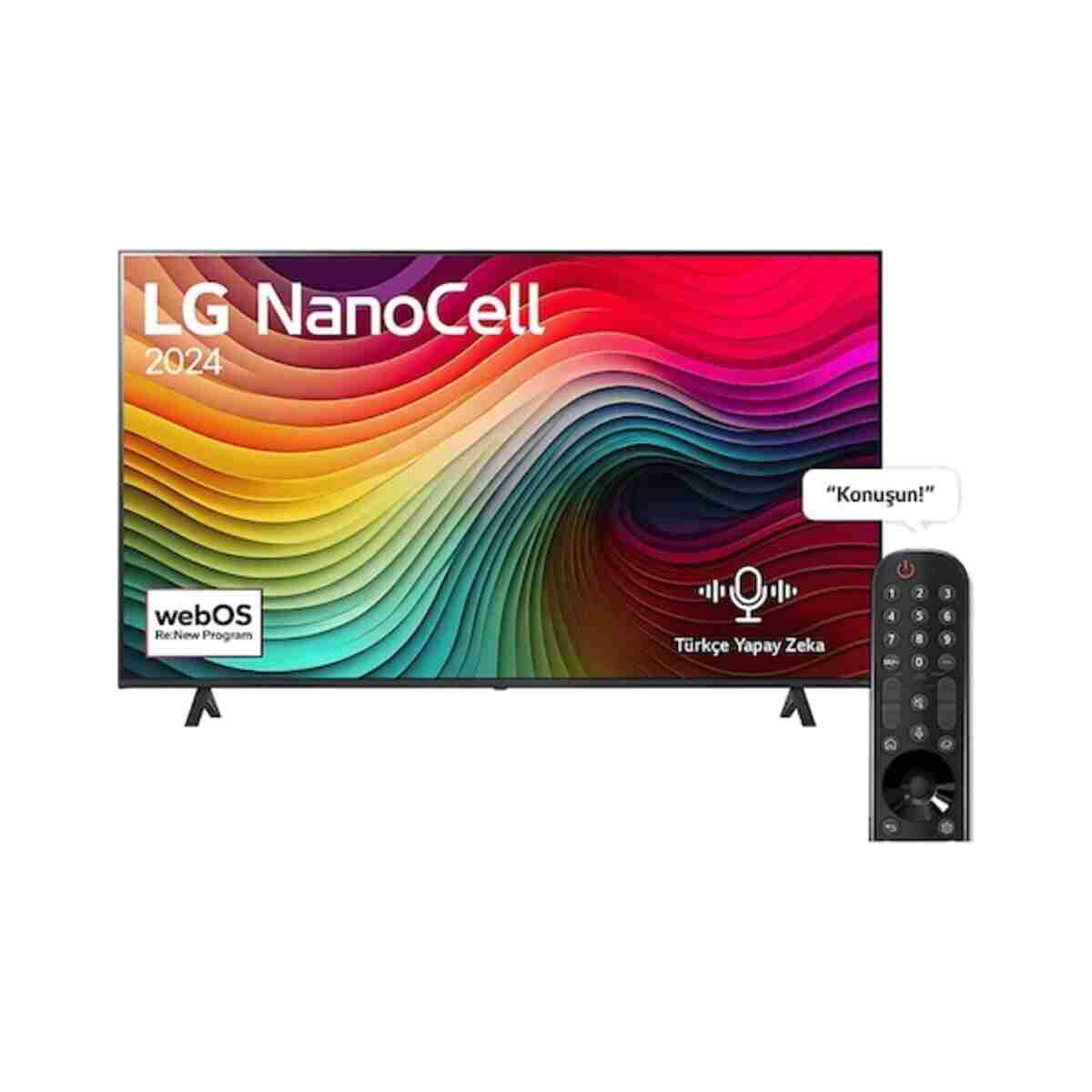 LG 65nano81t6a 65'' 165 Ekran Uydu Alıcılı 4k Ultra Hd Webos Smart Nanocell Led Tv - Görsel 11