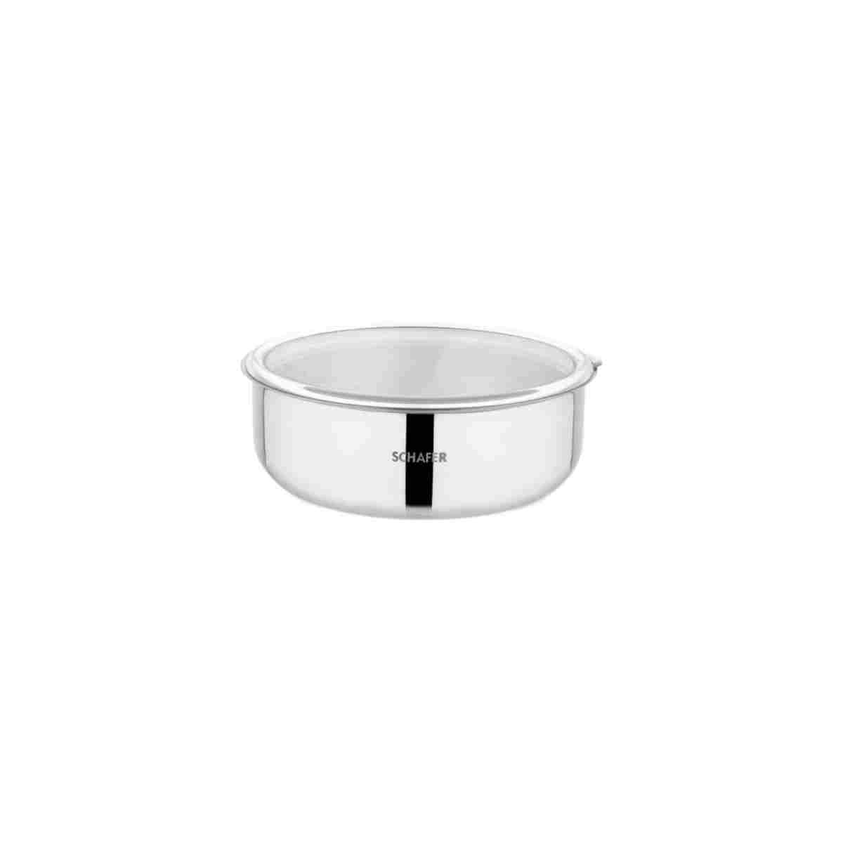 Schafer Practi 3 lü Çelik Saklama Kabı (16/18/20 Cm) 6 Parça-Inox - Görsel 11
