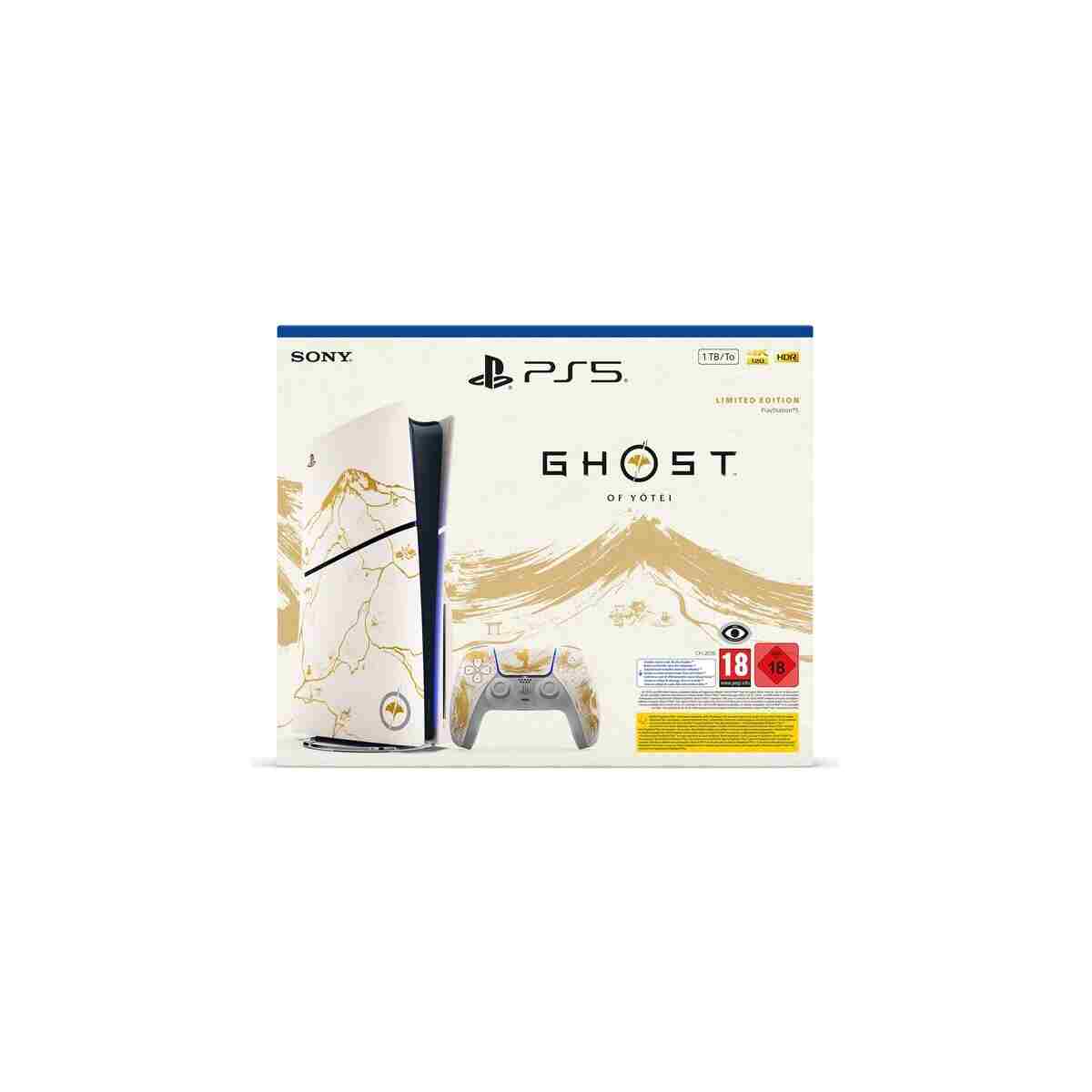 Sony Playstation 5 CD Versiyon / Ghost Of Yotei Sınırlı Sürüm 1 TB Oyun Konsolu (Bilkom Garantili) - Görsel 4
