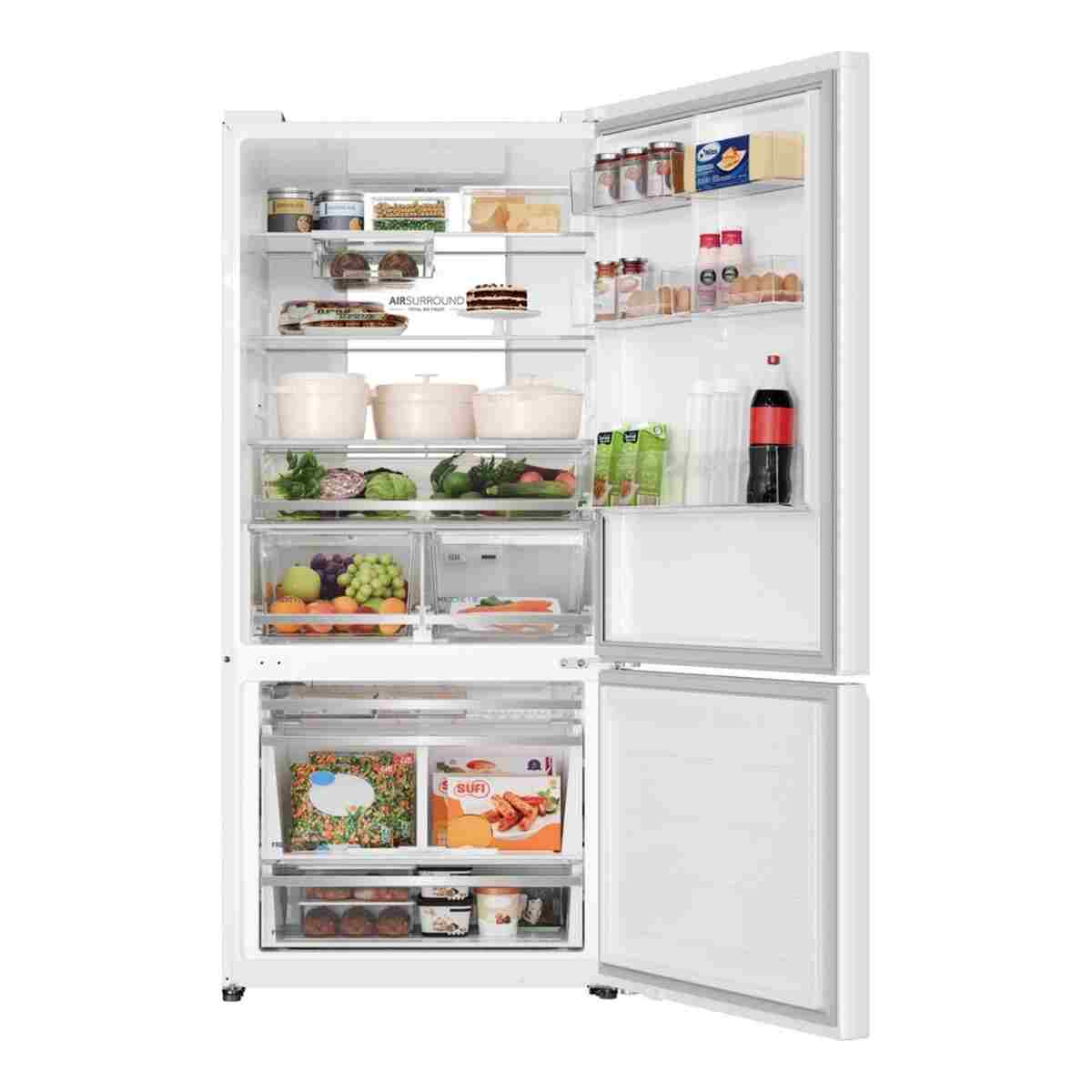 Haier HDR5818DNPW D Enerji Sınıfı 640 Lt Kombi Tipi No Frost Buzdolabı - Görsel 3