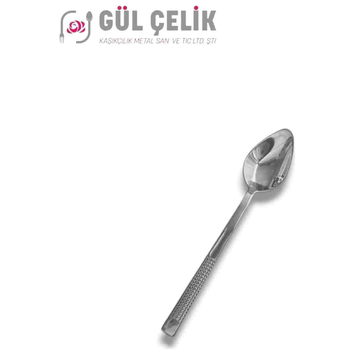 KAVEH 30 Parça 6 Kişilik Çatal Kaşık Seti Hasır Model Kutulu 18/0 Kalite - Görsel 7