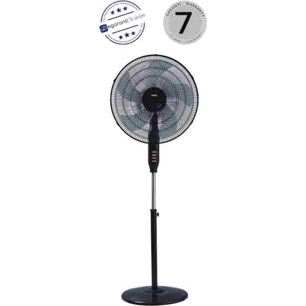 Raks SF 18 EXTRA 65 WATT 18İNÇ/45CM. Ayaklı Vantilatör 5 PERVANELİ 7 YIL GARANTİLİ