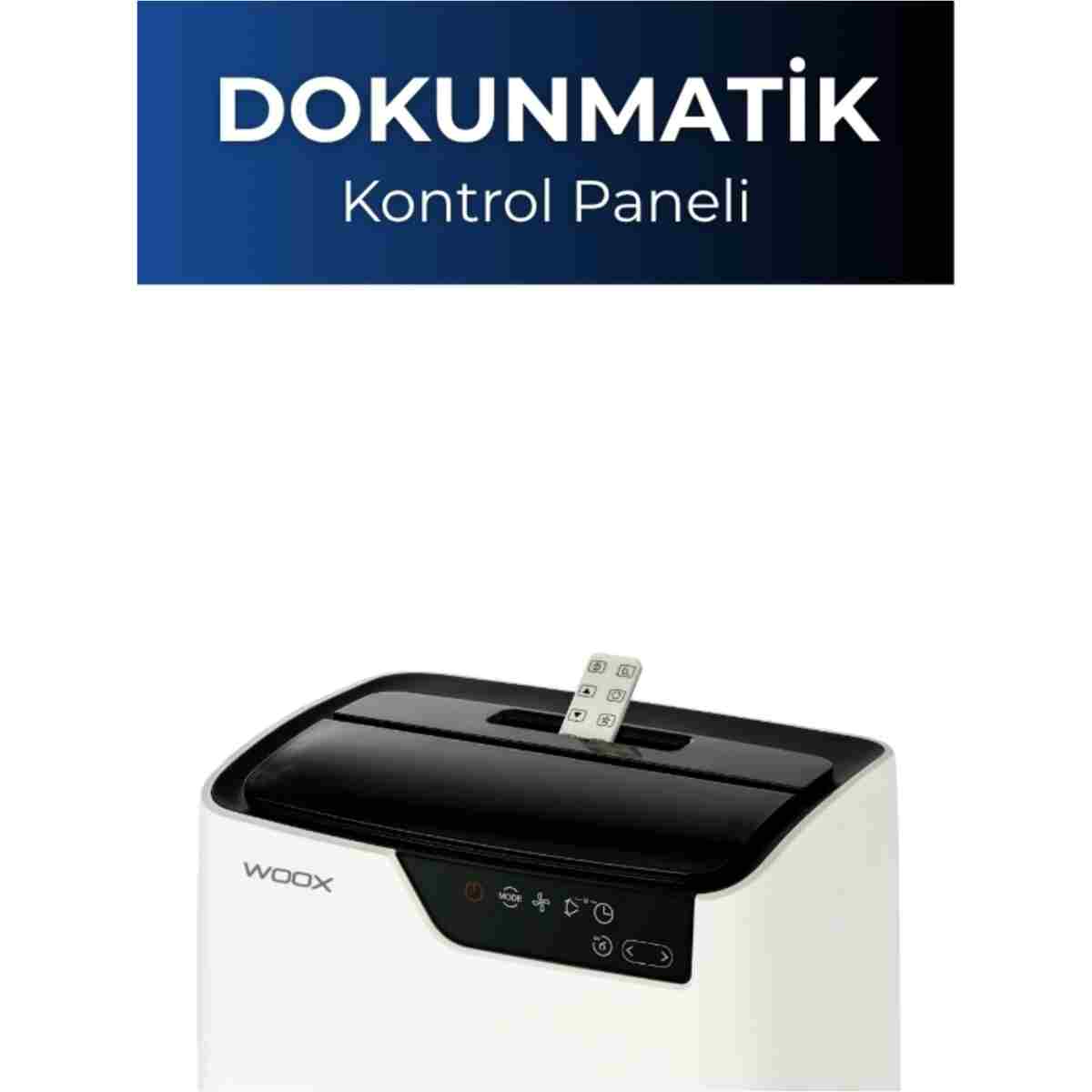 Woox 14000btu, Isıtma & Soğutma Özellikli Taşınabilir Mobil Klima - Görsel 5