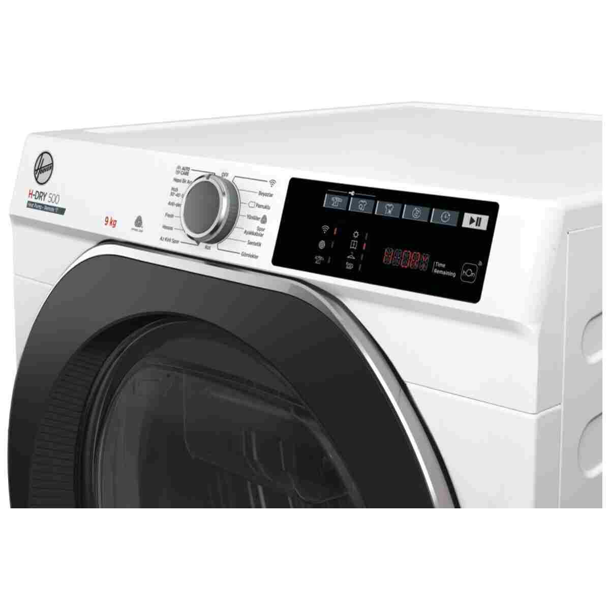 Hoover NDEH9A2TCBEXS-17 9 kg Wi-Fi Bağlantılı Isı Pompalı Kurutma Makinesi - Görsel 7