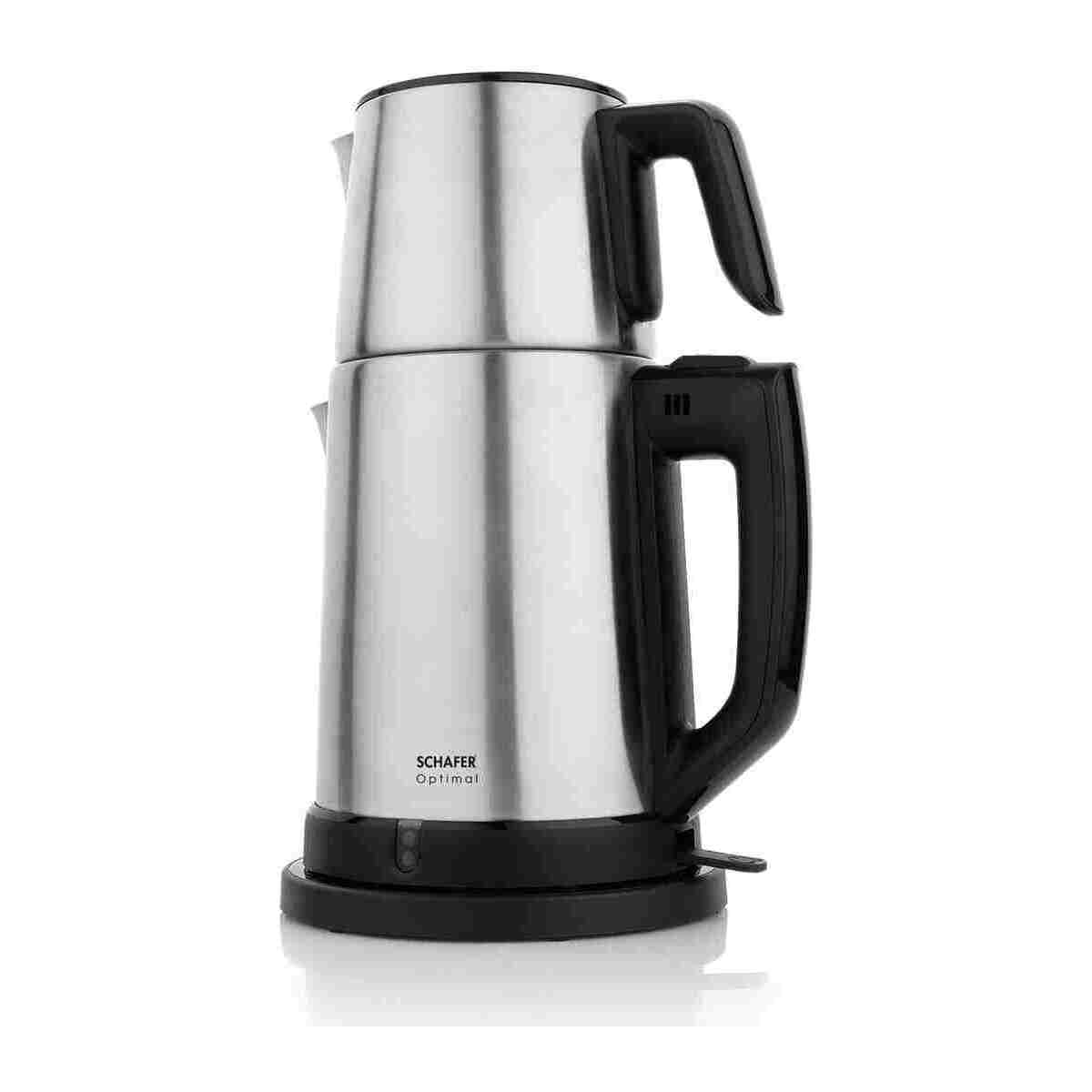 Schafer Optimal Elektrikli Paslanmaz Çay Makinesi-Inox - Görsel 8