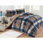 Merinos Comforter Tek Kişilik Yorgan Seti - Rida Indigo