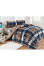 Merinos Comforter Tek Kişilik Yorgan Seti - Rida Indigo