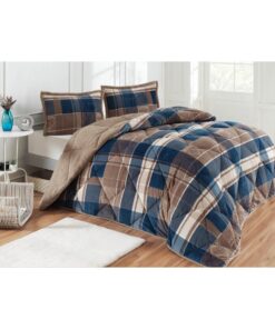 Merinos Comforter Tek Kişilik Yorgan Seti - Rida Indigo