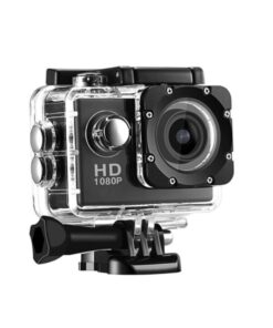 Mi7a 1080p Hd Dijital Suya Dayanıklı Aksiyon Kamerası Siyah