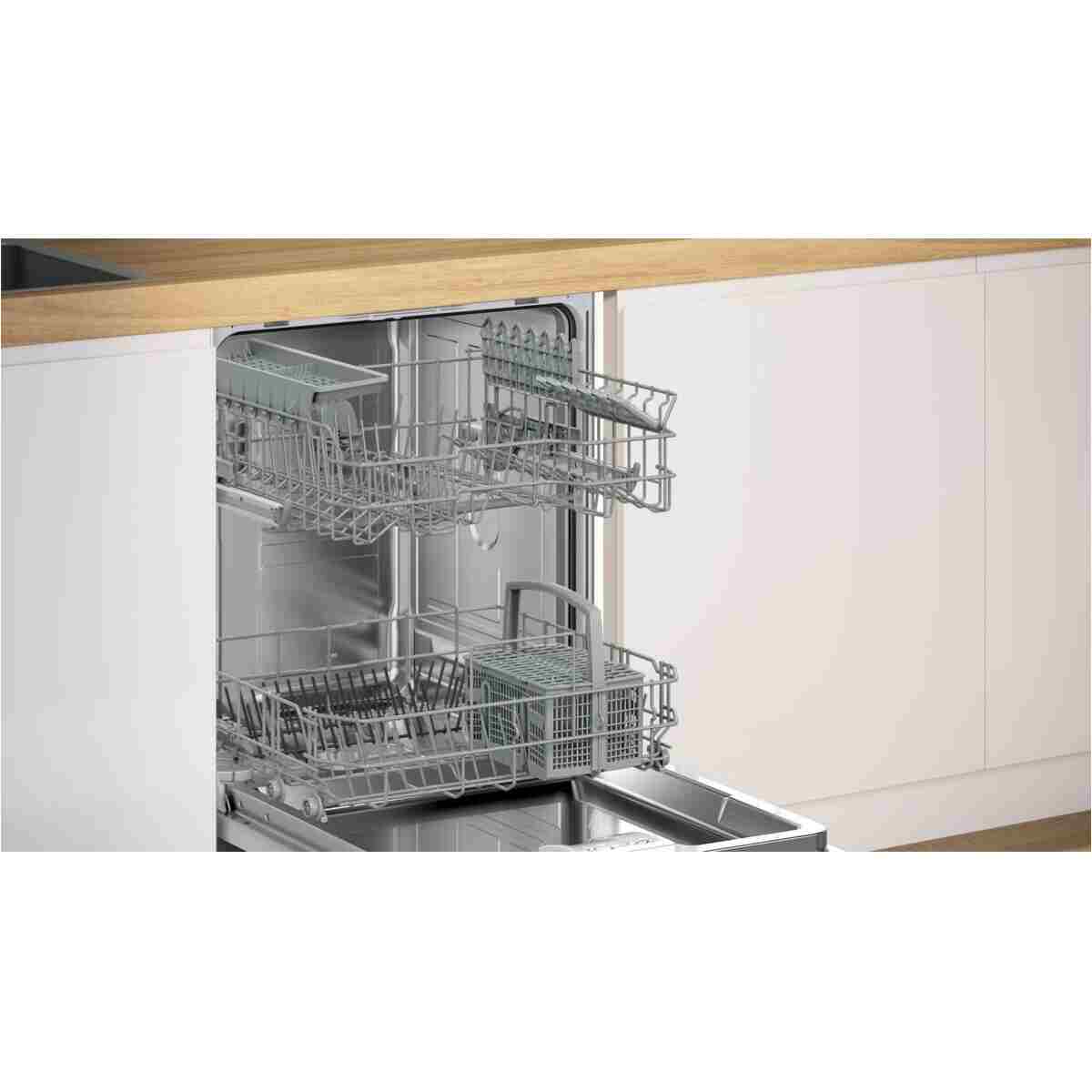 Bosch SMI4IKW50T 5 Programlı Beyaz Ankastre Bulaşık Makinesi - Görsel 4