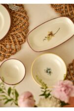 Bella Maison Garden 12 Parça 6 Kişilik Porselen Kahvaltı Takımı - Görsel 10
