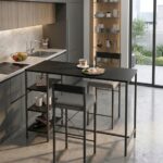 Retodesign RAFLI MİNDERLİ GOOD TAKIM SİYAH 2654S