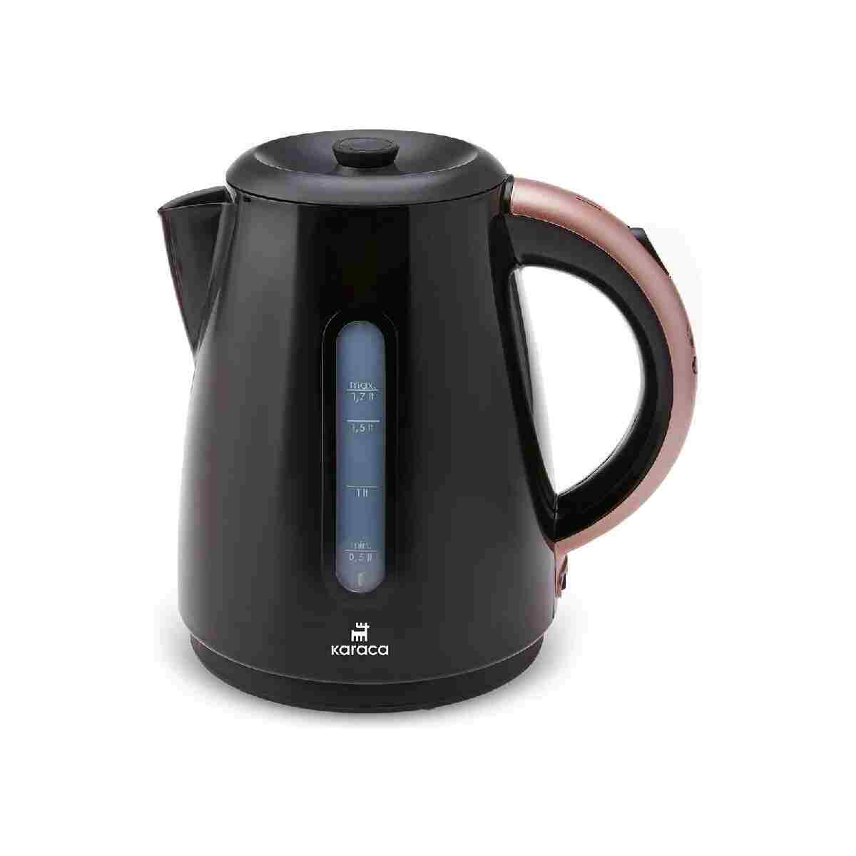 Karaca Daystar Çelik Demlikli 2 In 1 Çay Makinesi Ve Su Isıtıcı Kettle Rosegold - Görsel 5