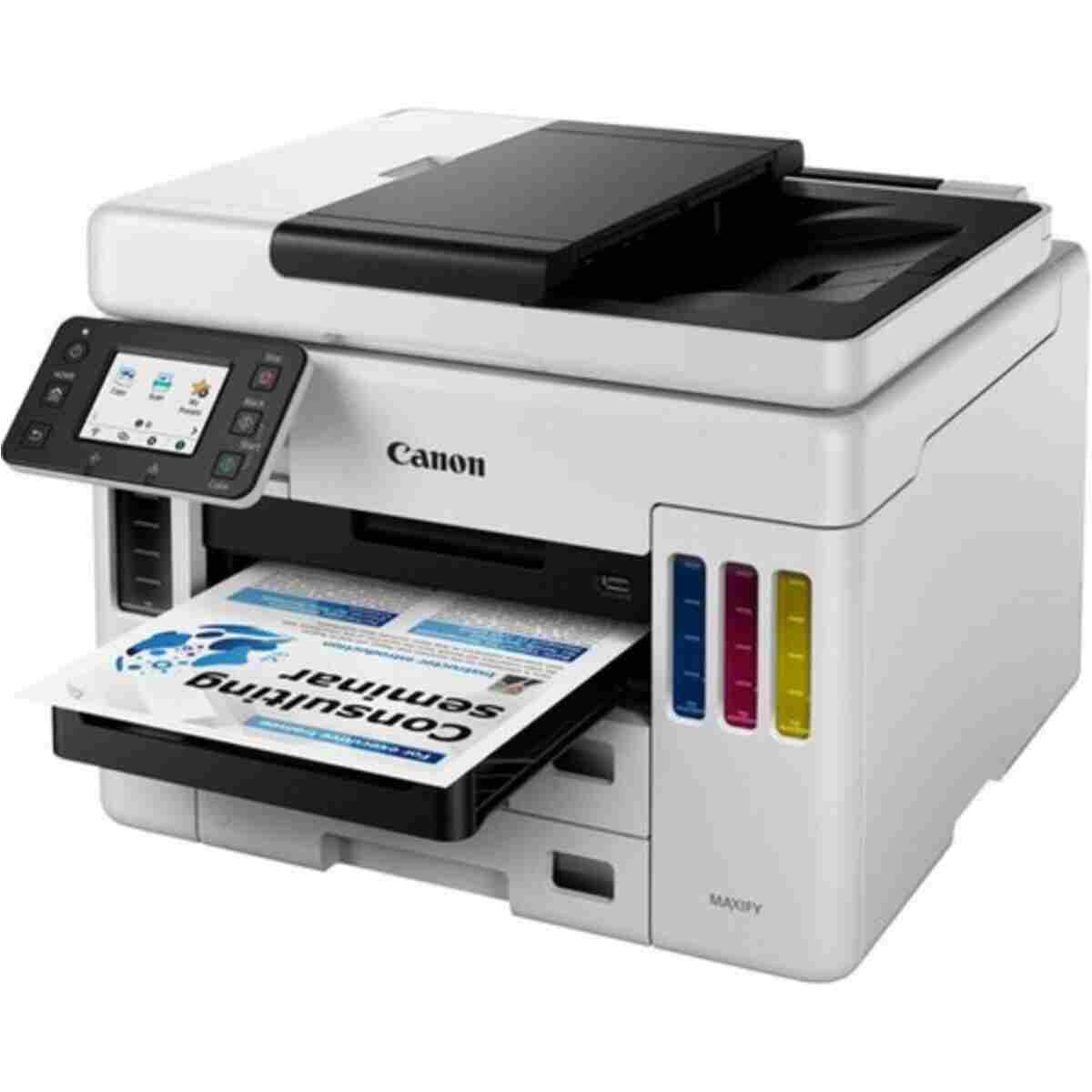Canon A4 Renkli Maxıfy Gx7040 Yazıcı Tarayıcı Fotokopi Fax Usb 2.0,ethernet,kablosuz Tanklı - Görsel 6
