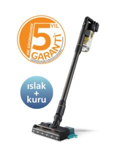 Philips 7000 Serisi Aqua 25.2 V Kablosuz Dik Süpürge, PowerCyclone 12, 80 dk'ya Kadar Şarj, XC7057/01