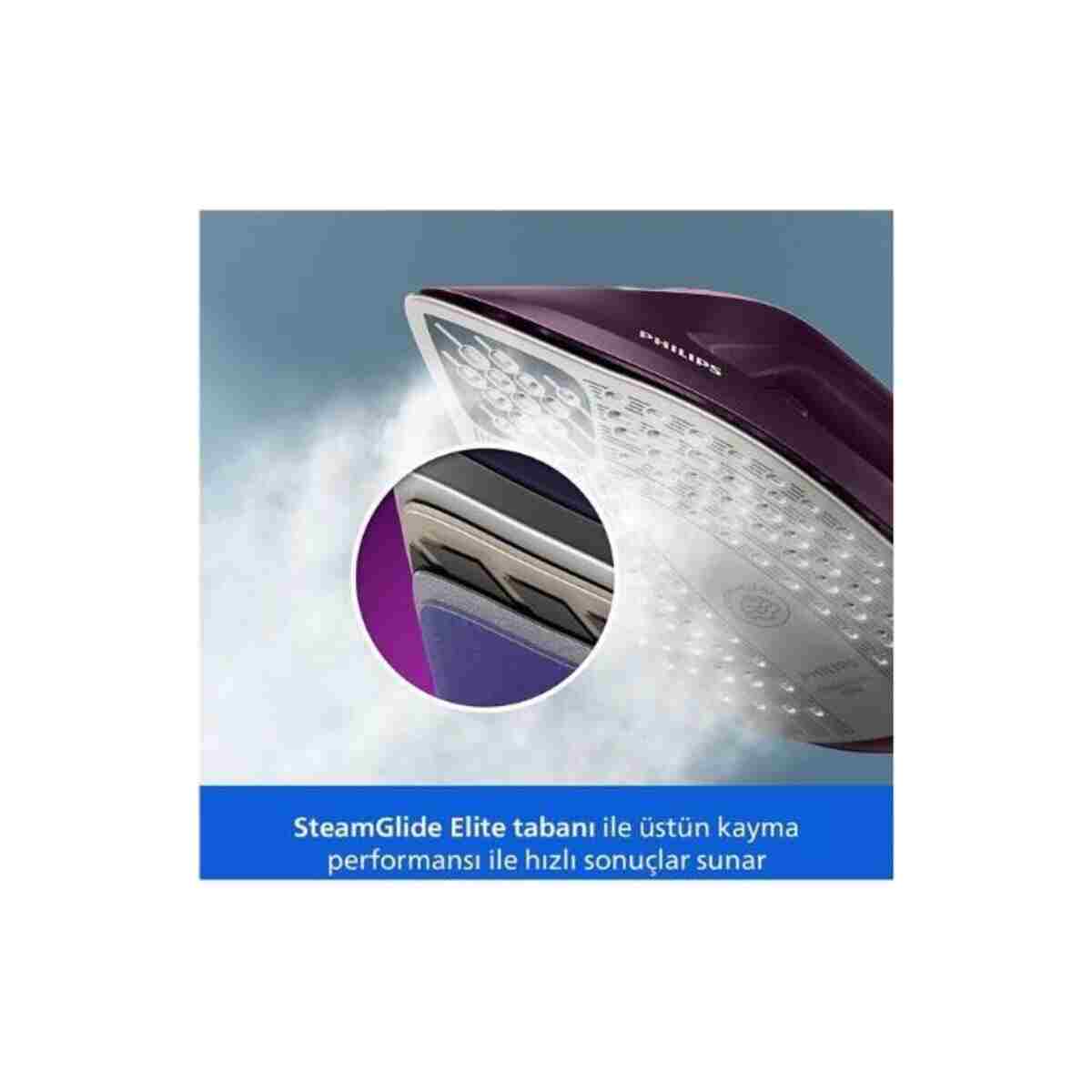 Philips PerfectCare 7000 Serisi Buhar Kazanlı Ütü, Otomatik Buhar, OptimalTEMP, Easy De-Calc, PSG7300/80 - Görsel 13