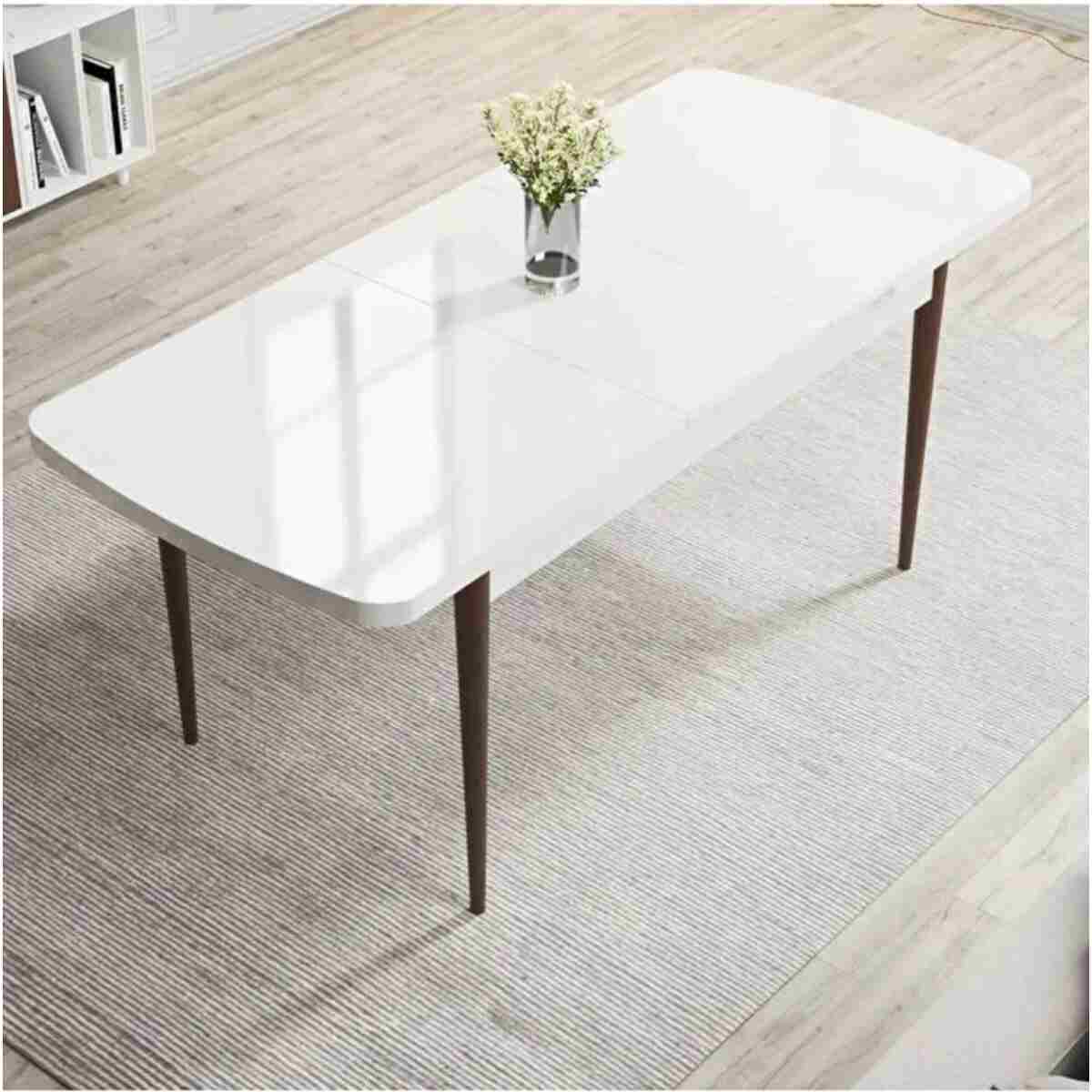 MEDA CONCEPT 80x130(KAPALI) 80x170(AÇIK) Yemek Odası Takımı Mutfak Masası Takımı Yemek Masası 6 Kişilik - Görsel 3