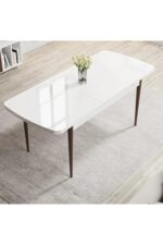 MEDA CONCEPT 80x130(KAPALI) 80x170(AÇIK) Yemek Odası Takımı Mutfak Masası Takımı Yemek Masası 6 Kişilik - Görsel 3
