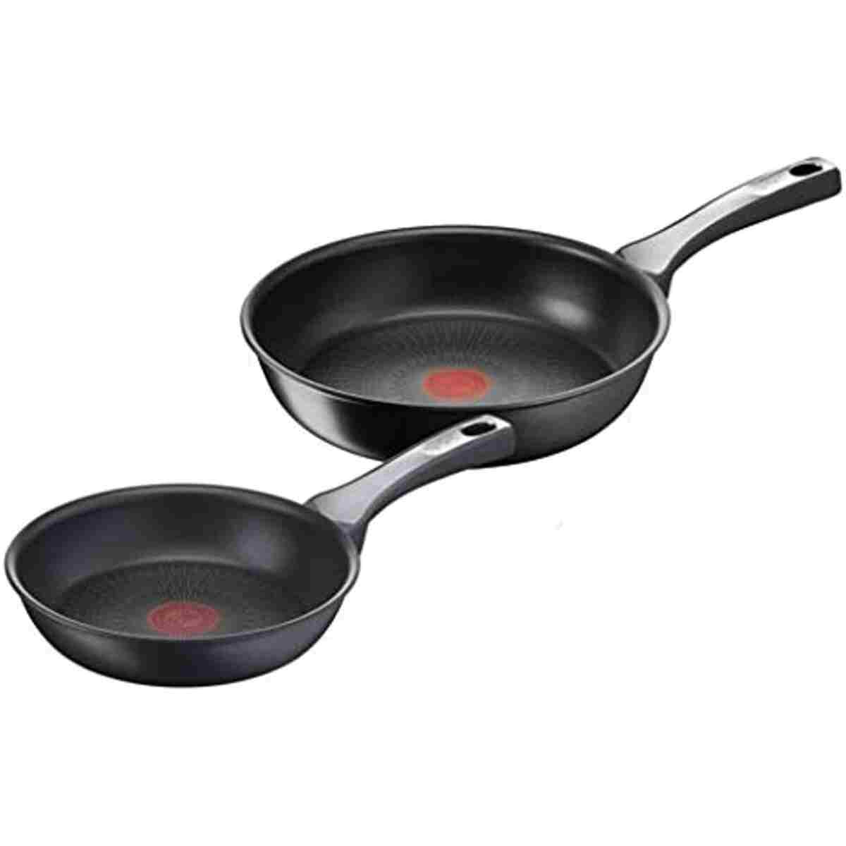 TEFAL Titanyum 6X UnlimitedOne İndüksiyon Tabanlı 20/26 Cm 2'li Tava Seti - 2100116645 - Görsel 3