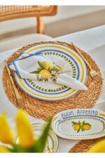 Bella Maison Lemoncello Porselen 26 Parça 6 Kişilik Kahvaltı Takımı - Görsel 4