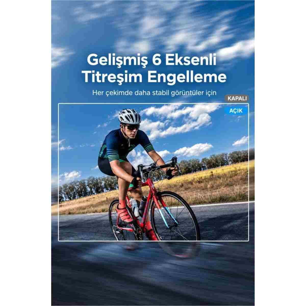 Torima Aksiyon Kamerası Ultra Hd Wifi 4K Su Geçirmez Kamera AC03 Siyah - Görsel 4