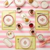 English Home Cloves Seramik Kahvaltı Takımı 32 parça 6 kişilik Pembe