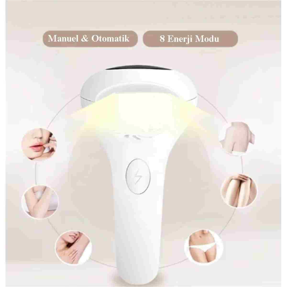 gaman Nwn-1 Pro Ipl / Lazer Epilasyon Ipl Buz Lazer 999999 Atım Otomatik/manuel - Ağrısız - Görsel 13