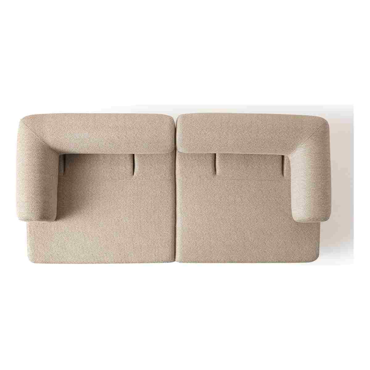 indes home Mokka 3+3+1 Koltuk Takımı Krem Renk - Görsel 15