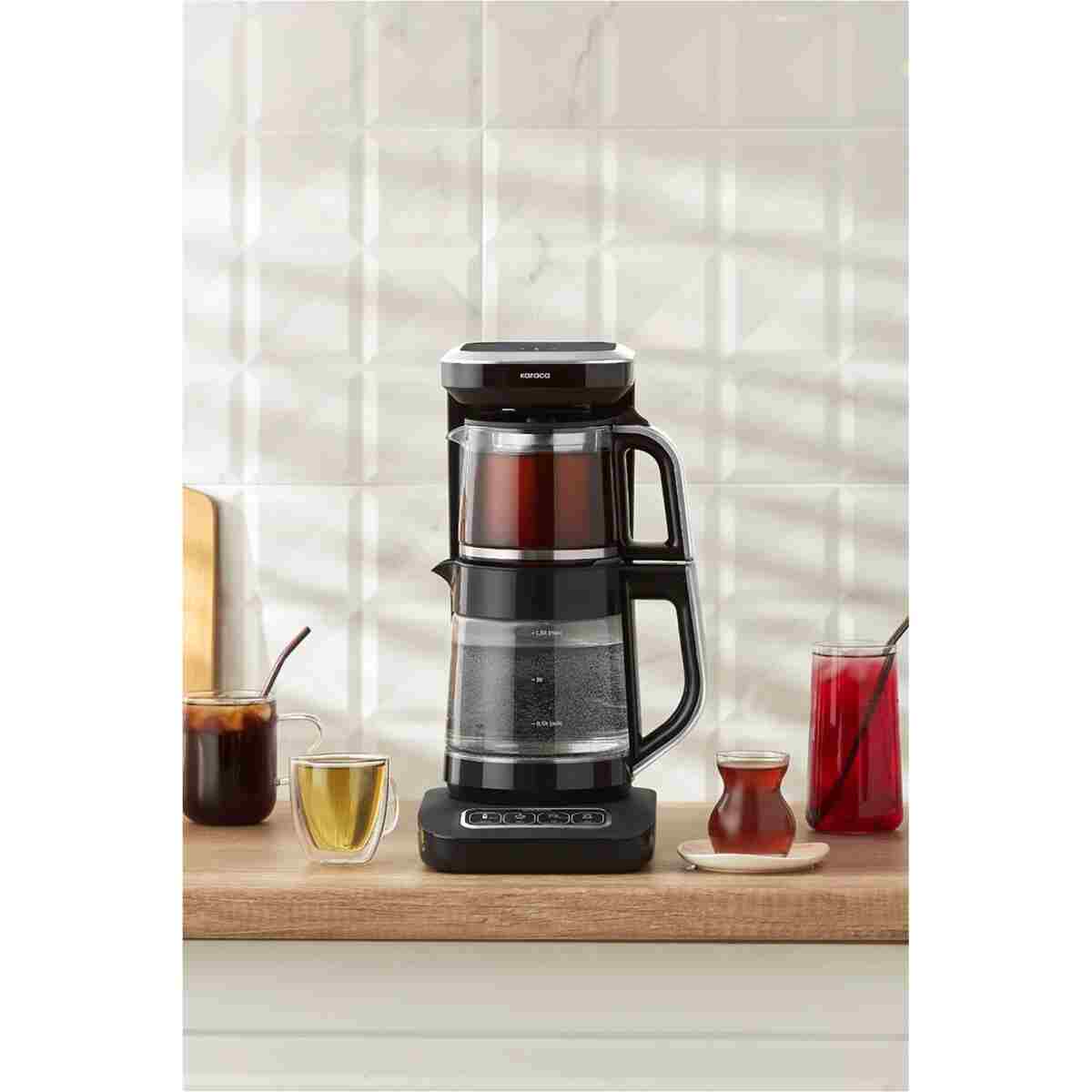 Karaca Robotea Pro 4 in 1 Konuşan Cam Çay Makinesi Starlight - Görsel 8