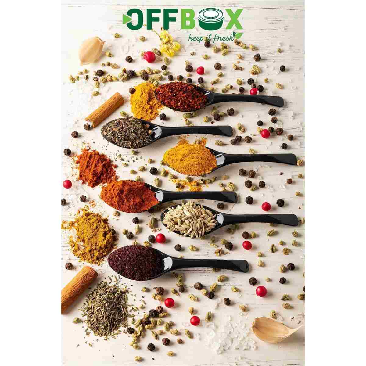OFFBOX 6 Adet Baharat Kaşığı Kahvaltılık Baharatlık Kaşığı Kaşık Seti BK-06 - Görsel 5