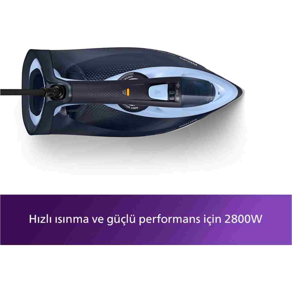 Philips Buharlı Ütü Azur Dst7041/20 7000 Serisi 2800 W 5580YSERI - Görsel 5