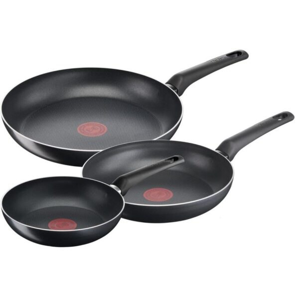 TEFAL Titanyum 1X SimpleCook 20/24/28 Cm Difüzyon Tabanlı 3'lü Tava Seti - 2100119732