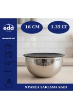 Eda 9 PARÇA RENDELİ SAKLAMA ÇIRPMA KABI - Görsel 8