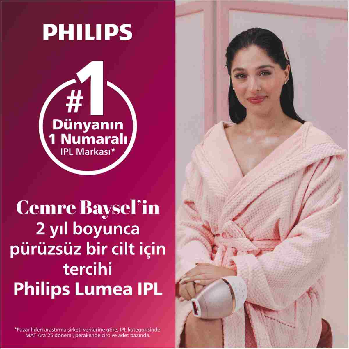 Philips Lumea 8000 Serisi BRI940/00 IPL Tüy Alma, Vücut için 1 Başlık, Çanta - Görsel 2