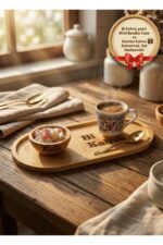 EMBazaar Bambu 32 Parça 6 Kişilik Amazon Serisi,Kahvaltı Seti,Kahvaltı Takımı,Sunum Servis Set,Hediyelik Bambu Set,İkramlık - Görsel 11