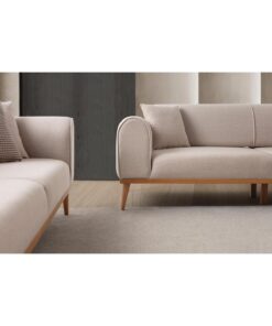 EDSY HOME Rebull 3+3 Koltuk Takımı Sütlü Kahve - Görsel 8